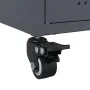 Mueble de TV acero gris antracita 100,5x39x43,5 cm de , Muebles TV - Ref: Foro24-846694, Precio: 86,90 €, Descuento: %