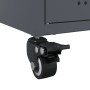 TV-Möbel aus anthrazitgrauem Stahl, 100,5x39x43,5 cm. von , TV-Möbel - Ref: Foro24-846694, Preis: 87,73 €, Rabatt: %