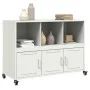 Weißer Stahlschrank 100,5x39x72 cm von , Sideboards - Ref: Foro24-846739, Preis: 124,44 €, Rabatt: %