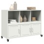 Weißer Stahlschrank 100,5x39x72 cm von , Sideboards - Ref: Foro24-846739, Preis: 126,03 €, Rabatt: %
