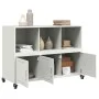 Weißer Stahlschrank 100,5x39x72 cm von , Sideboards - Ref: Foro24-846739, Preis: 124,44 €, Rabatt: %