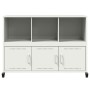 Weißer Stahlschrank 100,5x39x72 cm von , Sideboards - Ref: Foro24-846739, Preis: 126,03 €, Rabatt: %