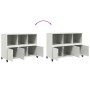 Weißer Stahlschrank 100,5x39x72 cm von , Sideboards - Ref: Foro24-846739, Preis: 126,03 €, Rabatt: %
