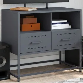 TV-Möbel aus anthrazitgrauem Stahl, 68x39x60,5 cm. von , TV-Möbel - Ref: Foro24-846550, Preis: 67,94 €, Rabatt: %
