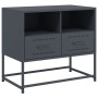 TV-Möbel aus anthrazitgrauem Stahl, 68x39x60,5 cm. von , TV-Möbel - Ref: Foro24-846550, Preis: 68,59 €, Rabatt: %