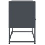 TV-Möbel aus anthrazitgrauem Stahl, 68x39x60,5 cm. von , TV-Möbel - Ref: Foro24-846550, Preis: 68,59 €, Rabatt: %