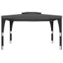 Cenador con doble techo acero gris antracita 3,98x2,98 m de , Carpas y cenadores - Ref: Foro24-368443, Precio: 267,71 €, Desc...