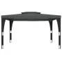 Pavillon mit doppeltem Dach aus anthrazitgrauem Stahl, 3,98x2,98 m. von , Zelte und Pavillons - Ref: Foro24-368443, Preis: 31...