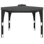 Cenador con doble techo acero gris antracita 3,98x2,98 m de , Carpas y cenadores - Ref: Foro24-368443, Precio: 317,70 €, Desc...