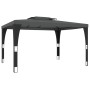 Cenador con doble techo acero gris antracita 3,98x2,98 m de , Carpas y cenadores - Ref: Foro24-368443, Precio: 267,71 €, Desc...