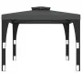 Cenador con doble techo de tela gris antracita 2,98x2,98 m by , Tents and gazebos - Ref: Foro24-368441, Price: 301,47 €, Disc...