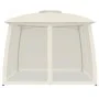 Cenador de doble techo paredes de malla acero crema 2,93x2,93 m de , Carpas y cenadores - Ref: Foro24-368448, Precio: 234,14 ...