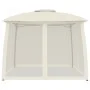 Cenador de doble techo paredes de malla acero crema 2,93x2,93 m de , Carpas y cenadores - Ref: Foro24-368448, Precio: 234,14 ...