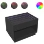 Mesa de centro con Infinity LED negro 70x50x50 cm by , Coffee table - Ref: Foro24-847659, Price: 101,74 €, Discount: %