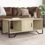 Mesa de centro madera de ingeniería roble Sonoma 100x51x40 cm de , Mesas de centro - Ref: Foro24-848490, Precio: 72,58 €, Des...