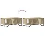 Mesa de centro madera de ingeniería roble Sonoma 100x51x40 cm de , Mesas de centro - Ref: Foro24-848490, Precio: 72,58 €, Des...