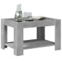 Mesa de centro y LED madera ingeniería gris hormigón 73x53x45cm by , Coffee table - Ref: Foro24-847549, Price: 101,00 €, Disc...