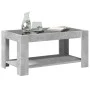 Mesa de centro y LED madera ingeniería gris hormigón 93x53x45cm by , Coffee table - Ref: Foro24-847556, Price: 135,33 €, Disc...