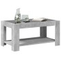 Mesa de centro y LED madera ingeniería gris hormigón 93x53x45cm by , Coffee table - Ref: Foro24-847556, Price: 137,59 €, Disc...