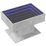 Mesa de centro y LED madera ingeniería gris hormigón 70x50x45cm by , Coffee table - Ref: Foro24-847535, Price: 110,34 €, Disc...