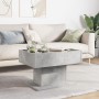 Mesa de centro y LED madera ingeniería gris hormigón 70x50x45cm by , Coffee table - Ref: Foro24-847535, Price: 112,15 €, Disc...