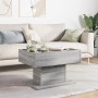 Mesa de centro y LED madera ingeniería gris Sonoma 70x50x45 cm by , Coffee table - Ref: Foro24-847537, Price: 133,03 €, Disco...