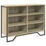 Aparador madera de ingeniería roble Sonoma 101x35,5x74,5 cm by , Sideboards - Ref: Foro24-848555, Price: 70,66 €, Discount: %