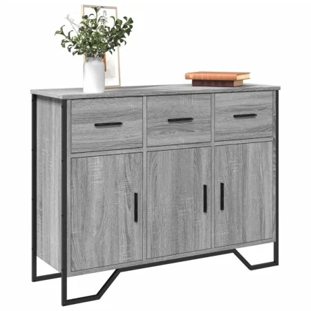Aparador madera de ingeniería gris Sonoma 97x32,5x74,5 cm von , Sideboards - Ref: Foro24-848562, Preis: 129,97 €, Rabatt: %
