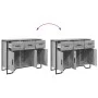 Aparador madera de ingeniería gris Sonoma 97x32,5x74,5 cm von , Sideboards - Ref: Foro24-848562, Preis: 129,97 €, Rabatt: %