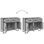 Aparador madera de ingeniería gris Sonoma 97x32,5x74,5 cm by , Sideboards - Ref: Foro24-848562, Price: 132,23 €, Discount: %