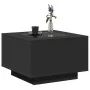Mesa de centro con luz LED madera ingeniería negra 60x60x40 cm von , Couchtisch - Ref: Foro24-847568, Preis: 113,98 €, Rabatt: %