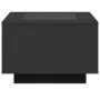 Mesa de centro con luz LED madera ingeniería negra 60x60x40 cm von , Couchtisch - Ref: Foro24-847568, Preis: 113,98 €, Rabatt: %