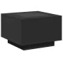 Mesa de centro con luz LED madera ingeniería negra 60x60x40 cm von , Couchtisch - Ref: Foro24-847568, Preis: 113,98 €, Rabatt: %