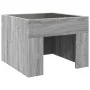 Mesa de centro con Infinity LED gris Sonoma 40x40x30 cm von , Nachttische - Ref: Foro24-3284075, Preis: 65,28 €, Rabatt: %