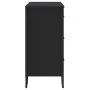 Cómoda madera de ingeniería negro 91x35,5x74,5 cm by , Drawers - Ref: Foro24-3295302, Price: 162,15 €, Discount: %