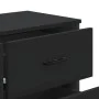 Cómoda madera de ingeniería negro 91x35,5x74,5 cm by , Drawers - Ref: Foro24-3295302, Price: 162,15 €, Discount: %