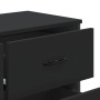 Cómoda madera de ingeniería negro 91x35,5x74,5 cm by , Drawers - Ref: Foro24-3295302, Price: 162,15 €, Discount: %