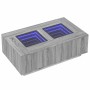 Mesa de centro con Infinity LED gris Sonoma 116x69x40 cm by , Coffee table - Ref: Foro24-3284061, Price: 223,68 €, Discount: %