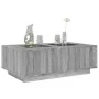 Mitteltisch mit Infinity LED in Grau Sonoma 116x69x40 cm von , Couchtisch - Ref: Foro24-3284061, Preis: 220,06 €, Rabatt: %