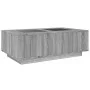 Mitteltisch mit Infinity LED in Grau Sonoma 116x69x40 cm von , Couchtisch - Ref: Foro24-3284061, Preis: 220,06 €, Rabatt: %