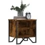 Mesitas noche 2 uds madera ingeniería roble ahumado 40x30x40 cm by , Nightstands - Ref: Foro24-848499, Price: 52,47 €, Discou...