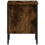Mesitas noche 2 uds madera ingeniería roble ahumado 40x30x40 cm by , Nightstands - Ref: Foro24-848499, Price: 52,47 €, Discou...