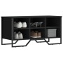 Mueble zapatero madera de ingeniería negro 90x38x45,5 cm by , Shoe racks and shoe organizers - Ref: Foro24-848639, Price: 57,...