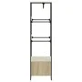 Armario de madera de ingeniería roble Sonoma 90x50x180 cm by , Dresser Organizers and Bar Hangers - Ref: Foro24-848670, Price...