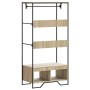 Ingenieurholzschrank Sonoma-Eiche 90x50x180 cm von , Kommoden-Organizer und Bar-Kleiderbügel - Ref: Foro24-848670, Preis: 108...