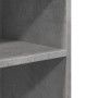 Mesa auxiliar ruedas madera ingeniería gris hormigón 55x60x78cm by , Filing cabinets - Ref: Foro24-853158, Price: 69,95 €, Di...