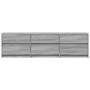Mueble de TV con LED madera ingeniería gris Sonoma 180x34x50 cm by , TV Furniture - Ref: Foro24-3307931, Price: 178,09 €, Dis...