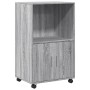 Rollschrank aus grauem Sonoma-Ingenieurholz 55x40x91 cm von , Sideboards - Ref: Foro24-853187, Preis: 66,32 €, Rabatt: %