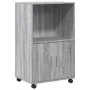 Rollschrank aus grauem Sonoma-Ingenieurholz 55x40x91 cm von , Sideboards - Ref: Foro24-853187, Preis: 65,30 €, Rabatt: %