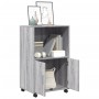 Rollschrank aus grauem Sonoma-Ingenieurholz 55x40x91 cm von , Sideboards - Ref: Foro24-853187, Preis: 66,32 €, Rabatt: %